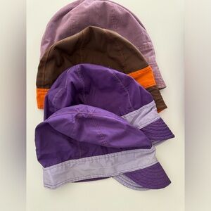 Vintage sewn welding hats